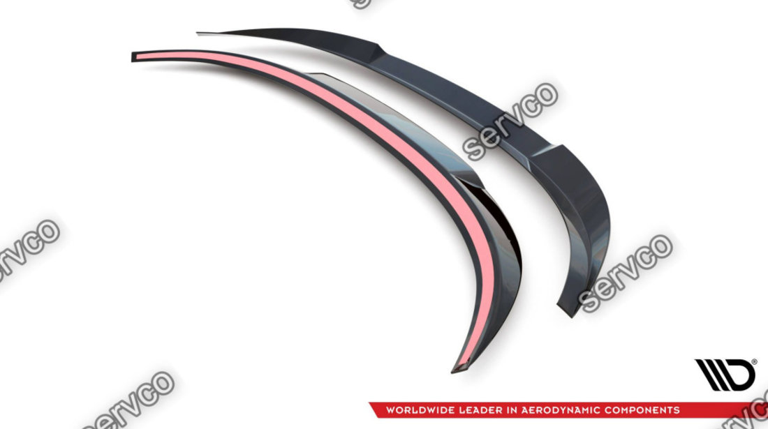 Eleron spoiler cap Porsche 911 Carrera 4S 992 2019- v1 - Maxton Design