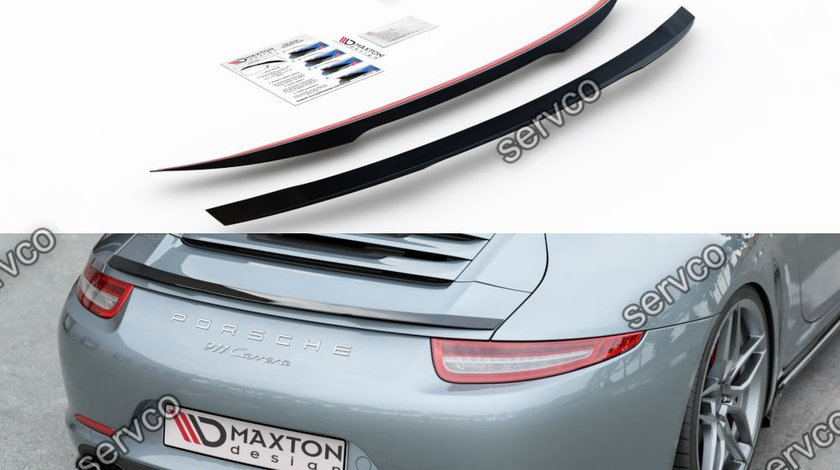 Eleron spoiler cap Porsche 911 Carrera 991 2011-2016 v1 - Maxton Design