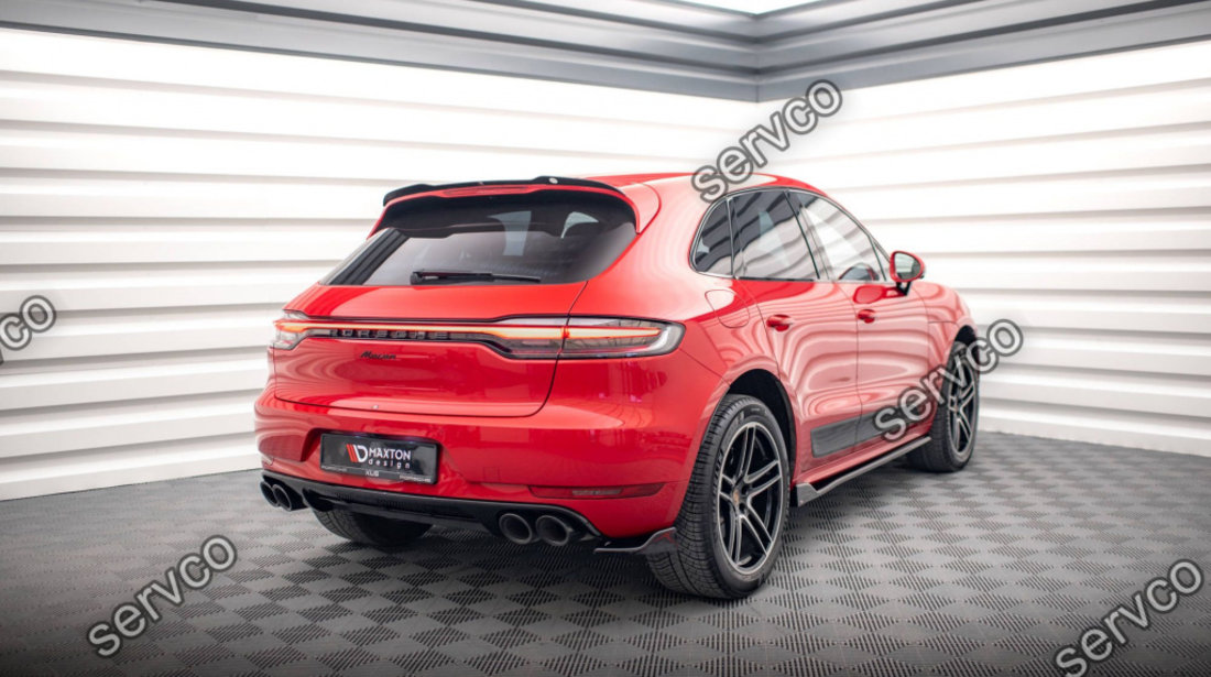 Eleron spoiler cap Porsche Macan Mk1 Facelift 2018-2021 v1 - Maxton Design