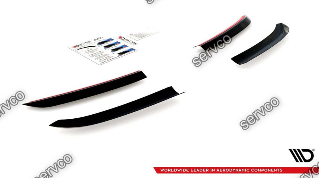 Eleron spoiler cap Porsche Panamera Turbo 970 Facelift 2013-2016 v1 - Maxton Design