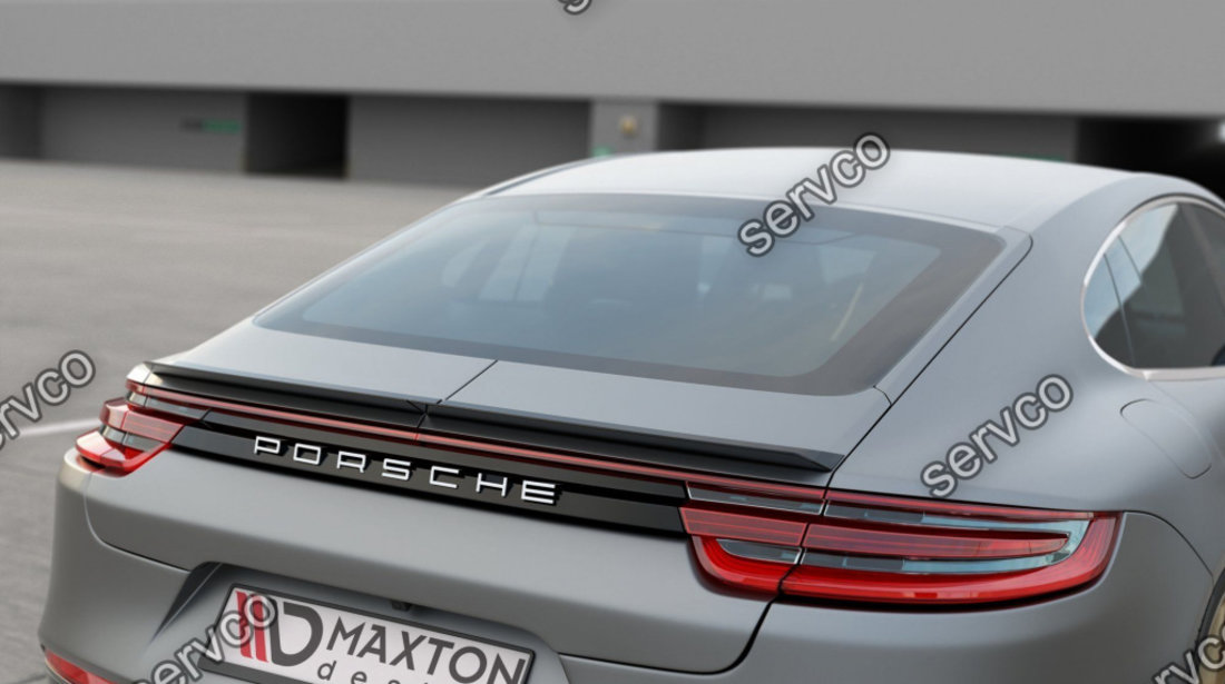 Eleron spoiler cap Porsche Panamera Turbo GTS 971 2016- v1 - Maxton Design