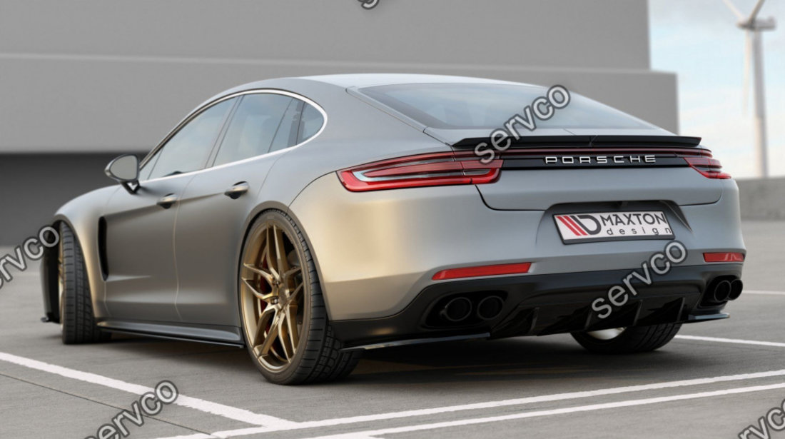 Eleron spoiler cap Porsche Panamera Turbo GTS 971 2016- v1 - Maxton Design