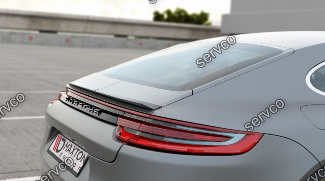 Eleron spoiler cap Porsche Panamera Turbo GTS 971 2016- v1 - Maxton Design