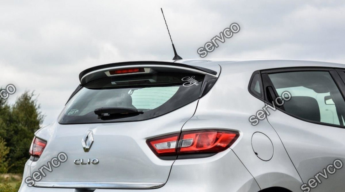 Eleron spoiler cap Renault Clio Mk4 2012-2016 v1 - Maxton Design