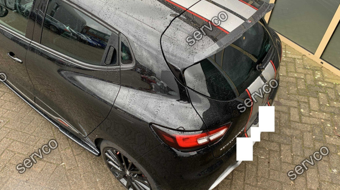 Eleron spoiler cap Renault Clio Mk4 RS 2012-2019 v3 - Maxton Design