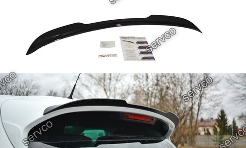 Eleron spoiler cap Renault Clio Mk4 RS 2012-2019 v3 - Maxton Design