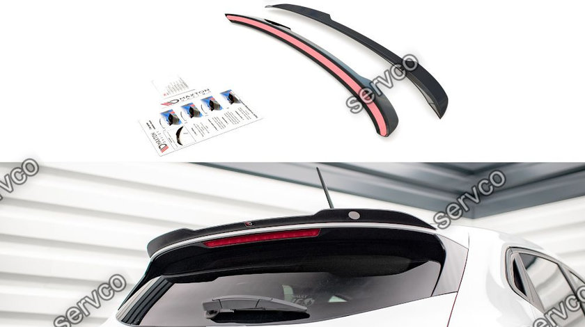 Eleron spoiler cap Renault Clio Mk5 2019- v1 - Maxton Design