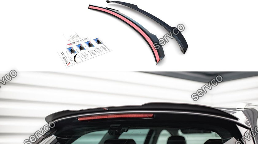 Eleron spoiler cap Seat Leon FR Sportstourer Mk3 2012-2016 v5 - Maxton Design