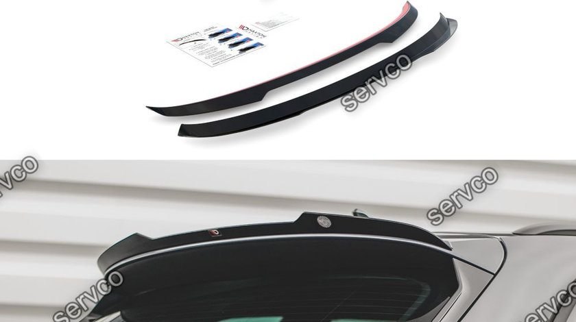 Eleron spoiler cap Seat Leon FR ST Mk4 2020- v6 - Maxton Design