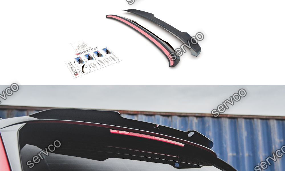 Eleron spoiler cap Skoda Kamiq 2019- v1 - Maxton Design