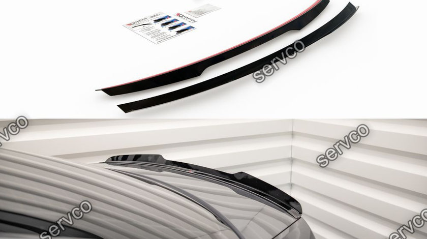 Eleron spoiler cap Skoda Octavia Mk3 Facelift 2016-2020 v4 - Maxton Design