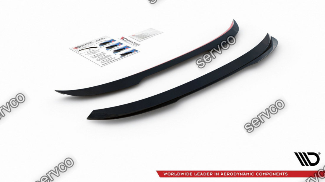 Eleron spoiler cap Skoda Octavia Mk4 Estate 2019- v1 - Maxton Design