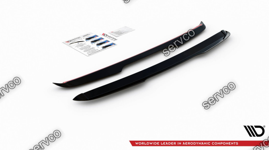 Eleron spoiler cap Toyota Rav 4 Mk5 2019- v1 - Maxton Design