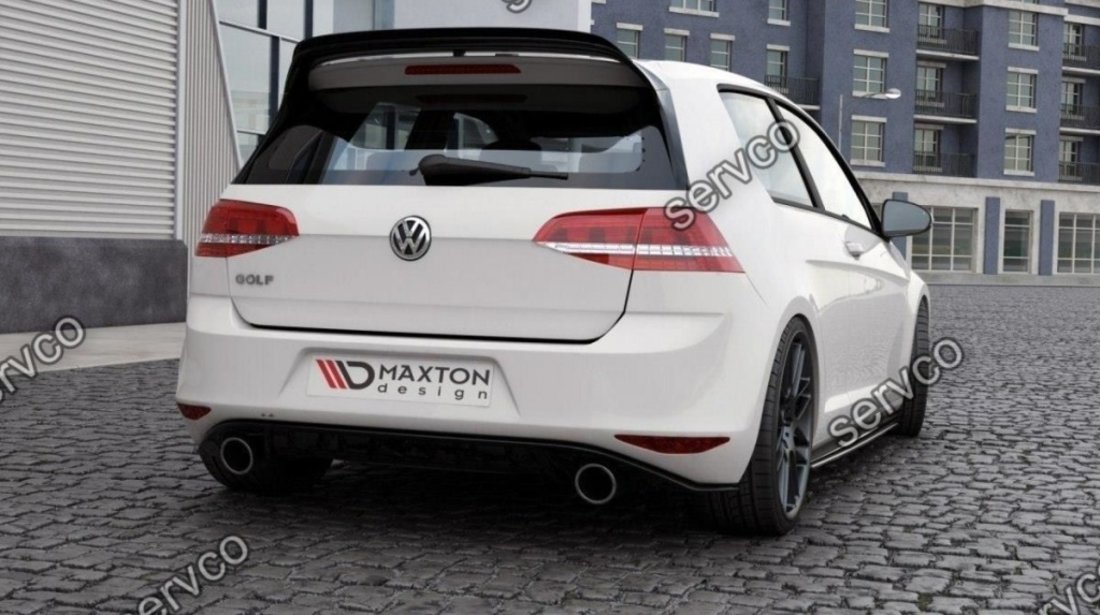 Eleron spoiler cap Volkswagen Golf 7 GTI Clubsport 2012-2017 v3 - Maxton Design