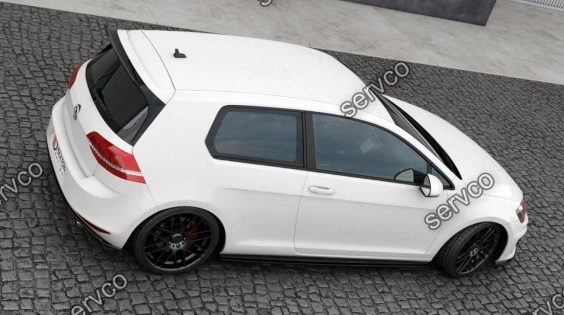 Eleron spoiler cap Volkswagen Golf 7 GTI Clubsport 2012-2017 v3 - Maxton Design