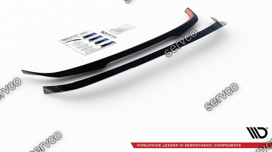 Eleron spoiler cap Volkswagen Golf 8 2019- v2 - Maxton Design