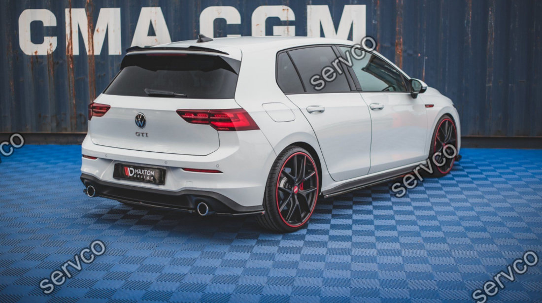 Eleron spoiler cap Volkswagen Golf 8 GTI 2020- v3 - Maxton Design