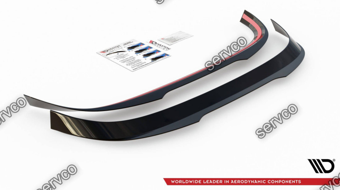 Eleron spoiler cap Volkswagen Golf R 8 2020- v6 - Maxton Design