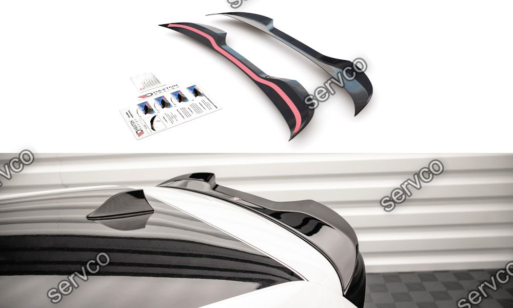 Eleron spoiler cap Volkswagen Up GTI 2018- v1 - Maxton Design