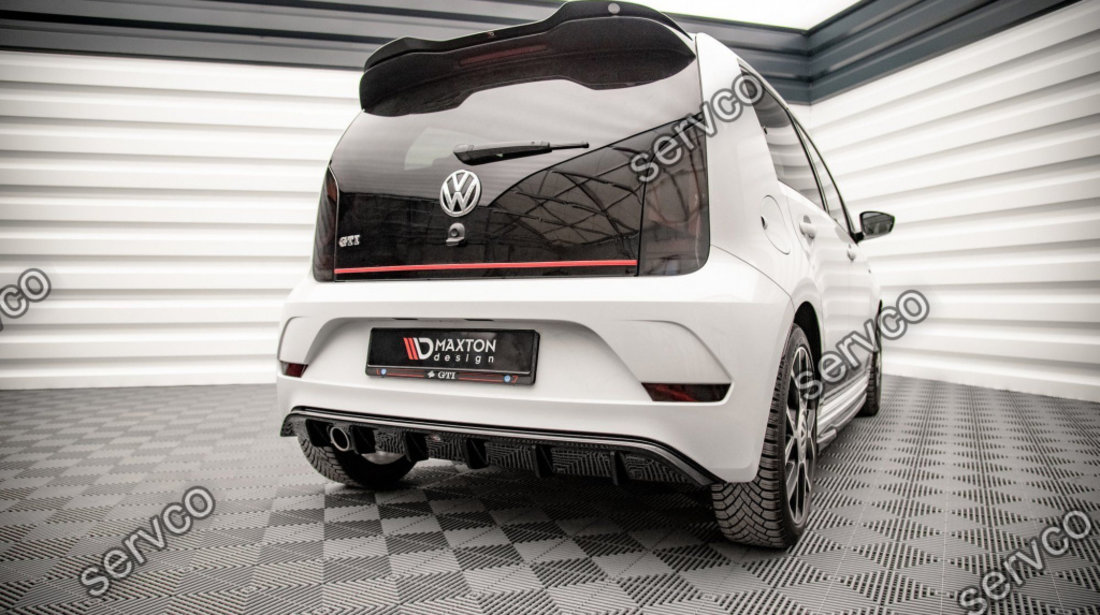 Eleron spoiler cap Volkswagen Up GTI 2018- v1 - Maxton Design