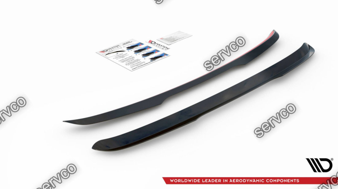 Eleron spoiler cap Volvo V70 Mk3 2007-2013 v1 - Maxton Design