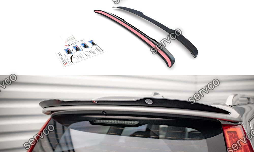 Eleron spoiler cap Volvo V70 Mk3 2007-2013 v1 - Maxton Design