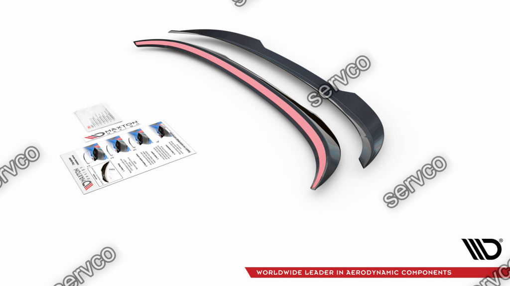 Eleron spoiler cap Volvo V70 Mk3 2007-2013 v2 - Maxton Design