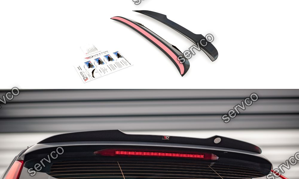Eleron spoiler cap Volvo V90 Mk2 2016- v1 - Maxton Design