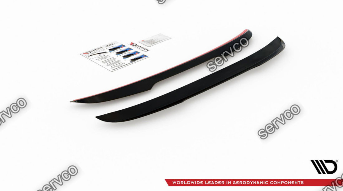 Eleron spoiler cap Volvo V90 Mk2 2016- v1 - Maxton Design