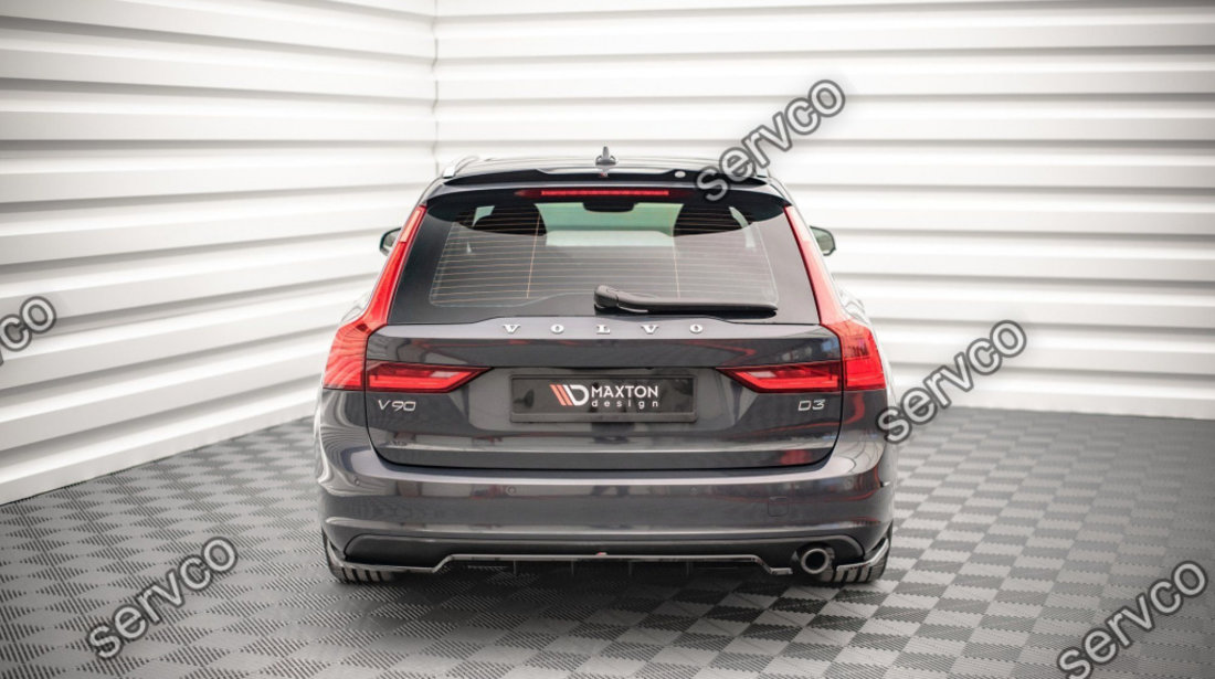 Eleron spoiler cap Volvo V90 Mk2 2016- v1 - Maxton Design