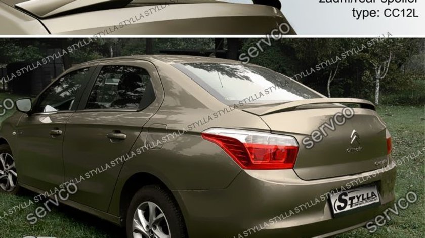 Eleron spoiler extensie Citroen C-Elysee 2012-2018 v1