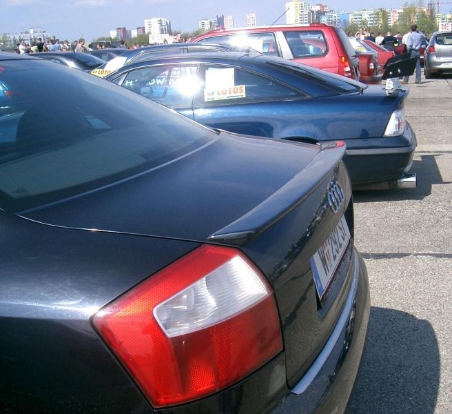 Eleron spoiler haion Audi A4 B6 S4 S 4 sedan 2001- 2004 S line