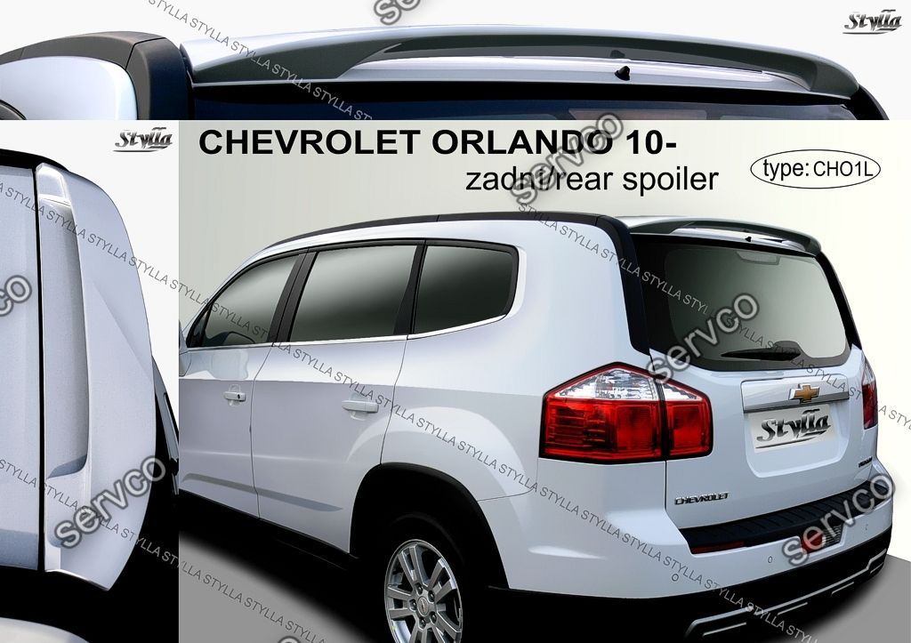 Eleron spoiler haion portbagaj tuning sport Chevrolet Orlando 2011-2017 ver1