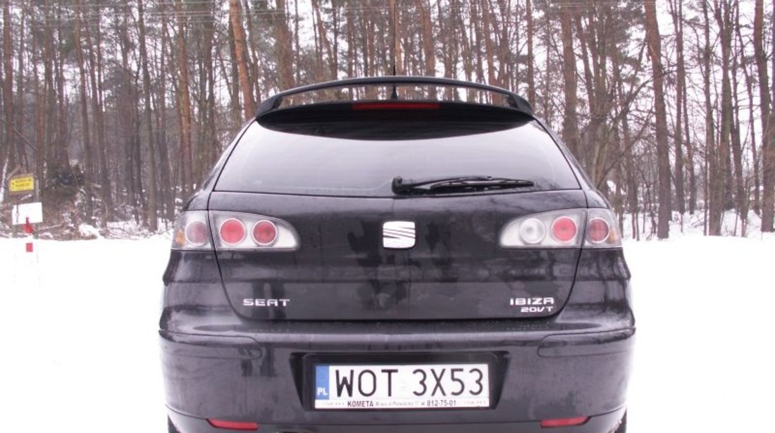 Eleron spoiler hayon luneta Seat Ibiza 2002 2009