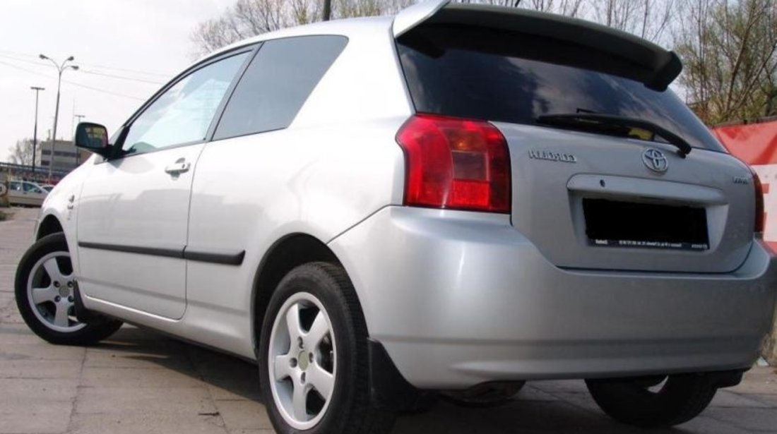 Eleron spoiler hayon luneta Toyota Corolla E12 Sport