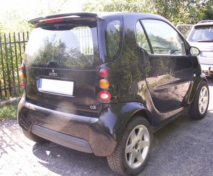 Eleron spoiler hayon Smart Fortwo