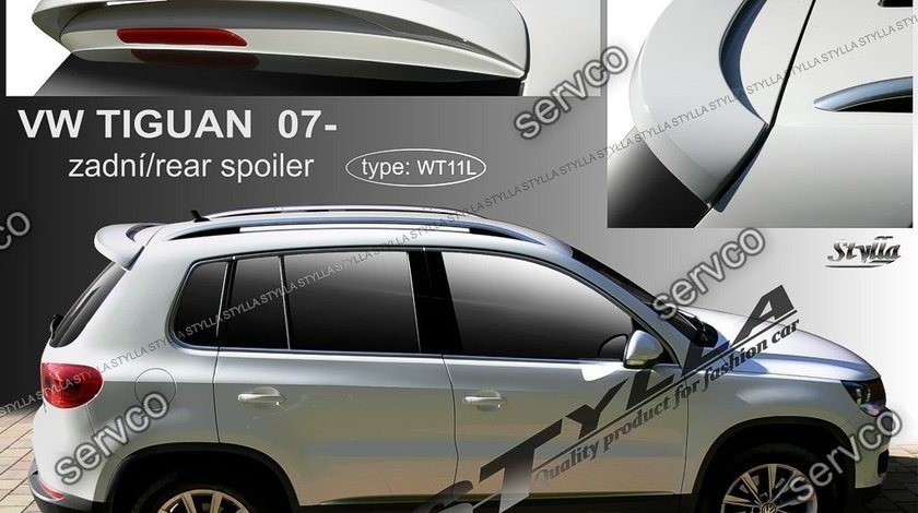 Eleron spoiler luneta haion portbagaj tuning sport VW VOLKSWAGEN Tiguan Mk1 2007-2016 ver1