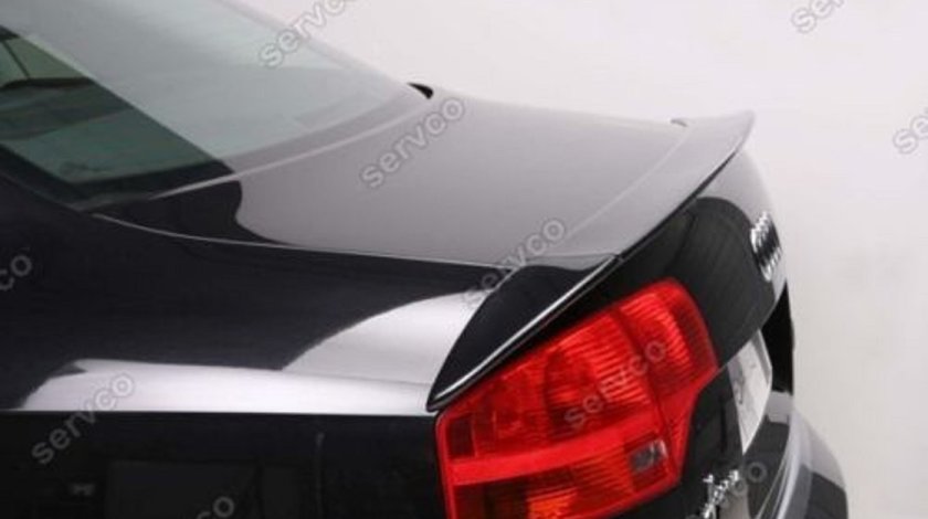 Eleron spoiler portbagaj ABT Audi A4 B7 8E 8H RS4 S4 Sline sedan din 3 piese v2