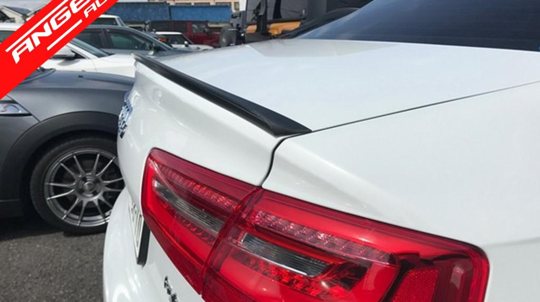 Eleron spoiler portbagaj AUDI A6 C7 4G 4 Usi (2011-2018) Negru Mat