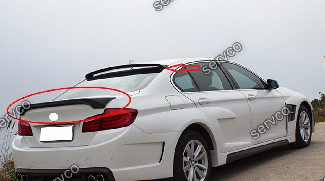 Eleron spoiler portbagaj BMW F10 Hamann Sedan 2011-2017 v8