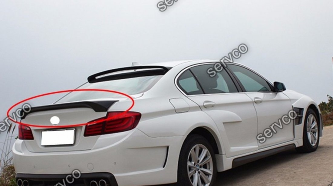 Eleron spoiler portbagaj BMW F10 Hamann Sedan 2011-2017 v8