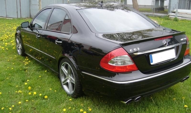 Eleron spoiler portbagaj Mercedes E Class W211