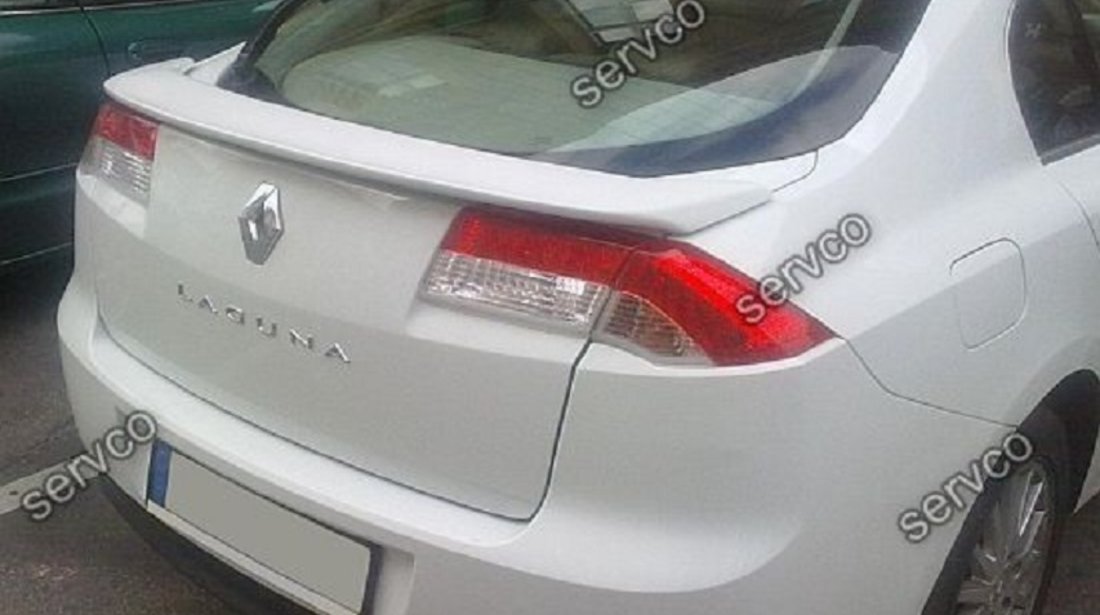 Eleron spoiler portbagaj Renault Laguna 3 Liftback 2007-2015 ver1