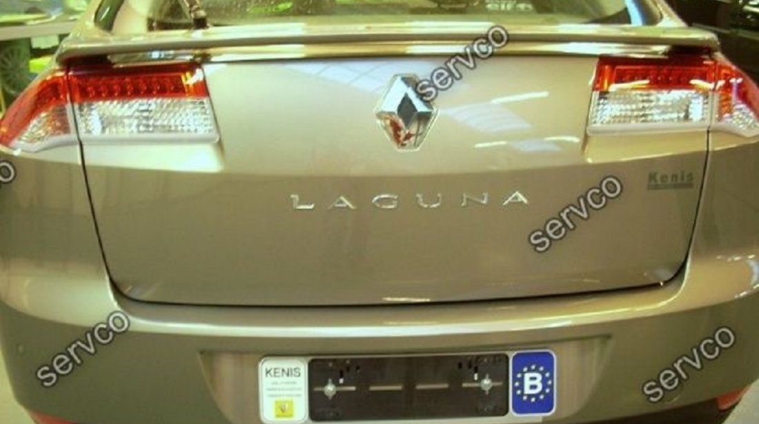 Eleron spoiler portbagaj Renault Laguna 3 Liftback 2007-2015 ver1