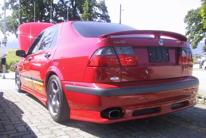 Eleron spoiler portbagaj Saab 9-5 9 5 95 sedan