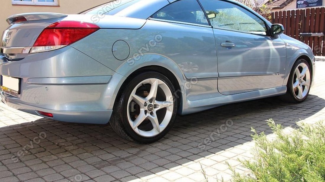 Eleron spoiler portbagaj tuning sport Opel Astra H Twintop Twin Top Cabrio Opc Line 2004-2010 v1