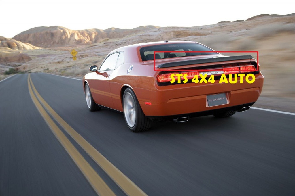 ELERON/SPOILER SPATE DIN ABS DODGE CHALLENGER 2008-2013