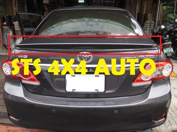 ELERON/SPOILER SPATE DIN ABS TOYOTA COROLLA 2008-2013