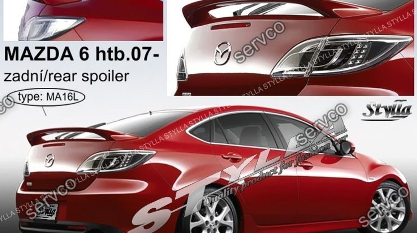 Eleron spoiler tuning Mazda 6 Mk2 2007-2012 ver1