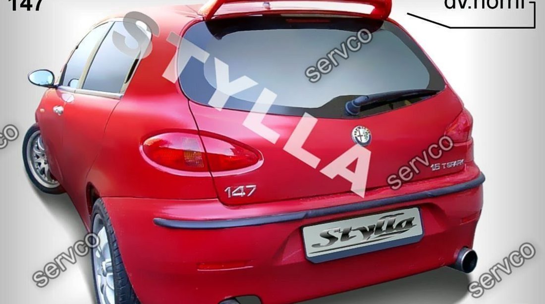 Eleron spoiler tuning sport Alfa Romeo 147 GTA 2000-2010 ver1